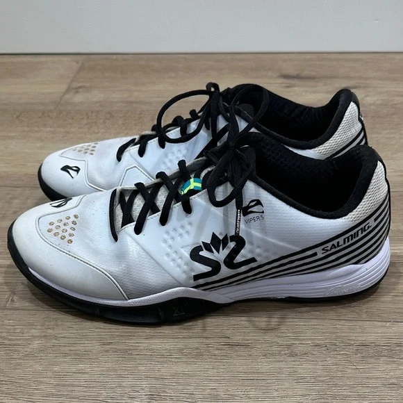 Salming Viper 5 Indoor Court shoe Volleyball Handball squash athletic floorball - Picture 1 of 7
